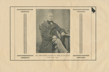 716386-b Pagina 1 (fotopagina) van het 'Jubileum-Boekje 1830-1930' van de Firma Wed. M. de Raad Mzn., “Van ouds In de ...